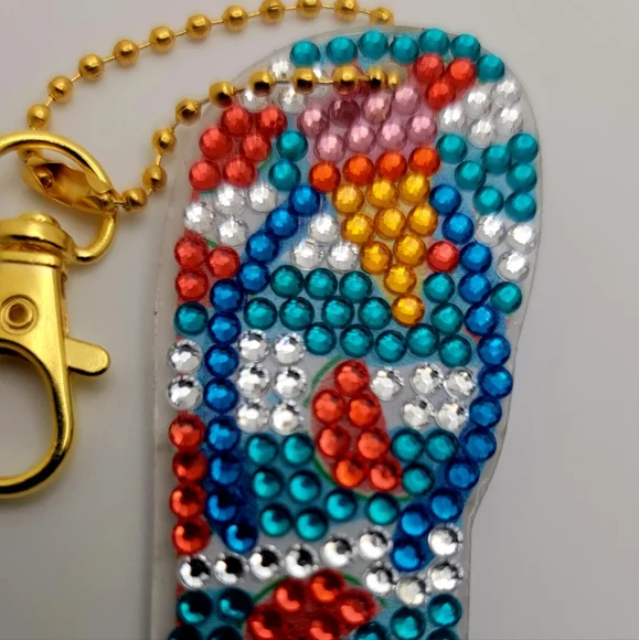 HOST PICK Ice Cream Cone Flip-flops Keychain Multipurpose - Picture 3 of 3